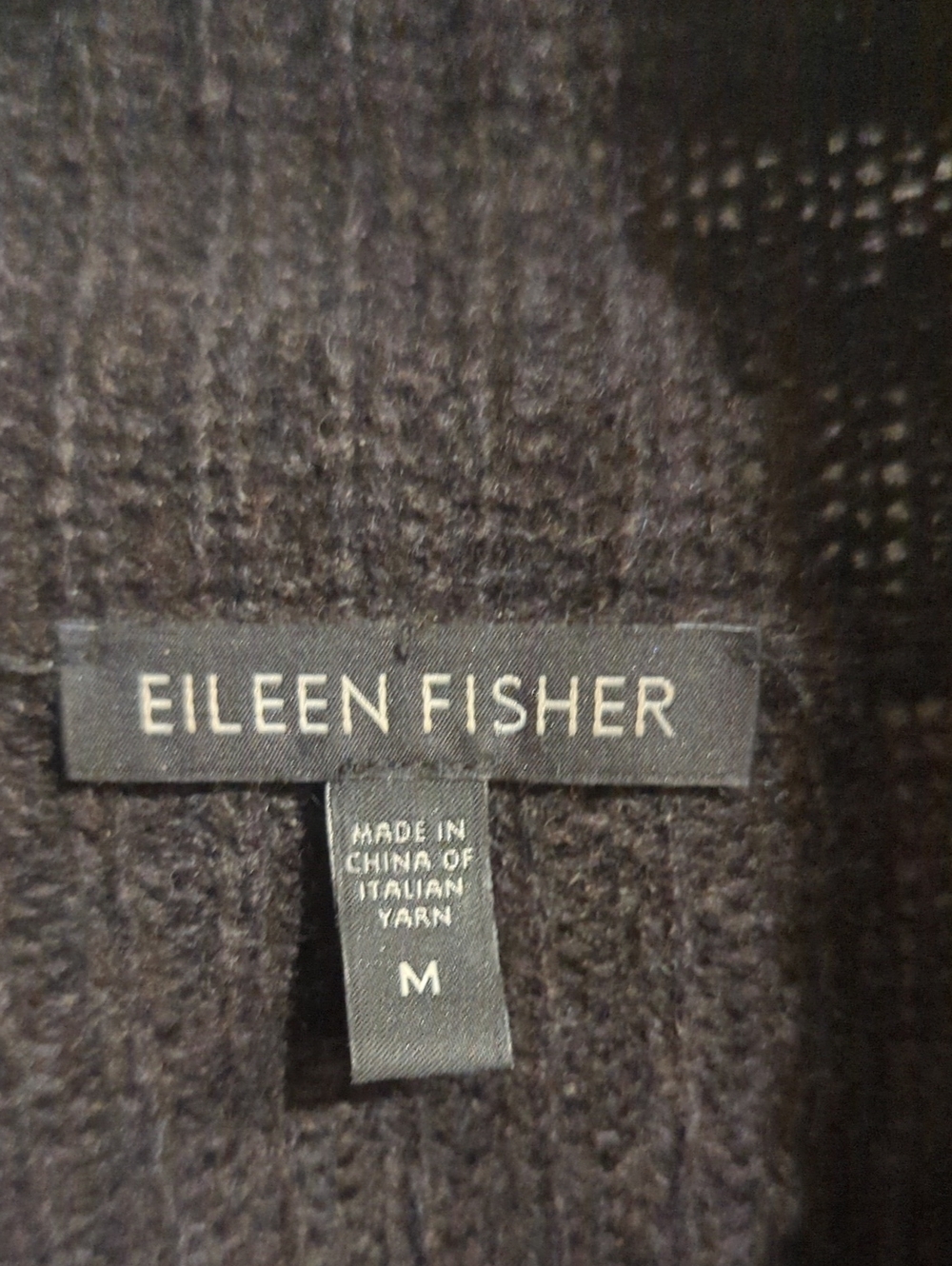 Eileen Fisher Yak Wool Pullover Cowl Neck Gray Sweater Medium Warm Luxury - Picture 2 of 9